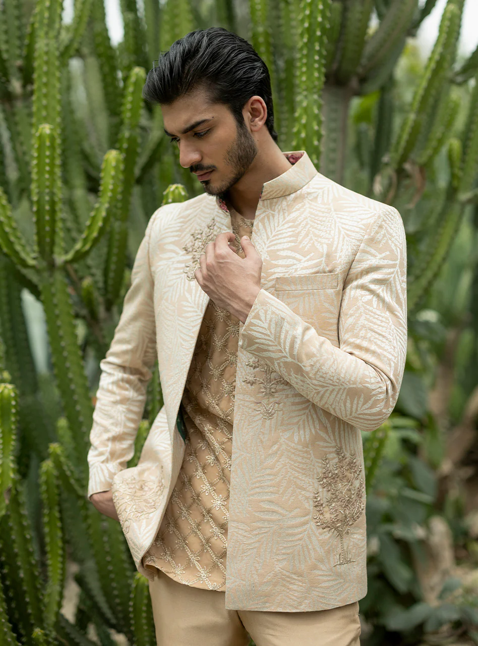 Luminous Gold Prince Suit - Image 6
