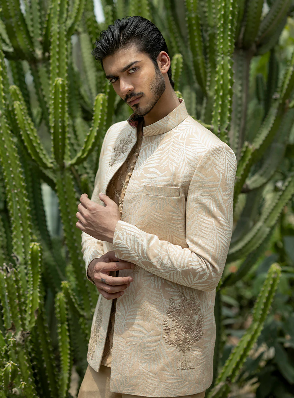 Luminous Gold Prince Suit - Image 8