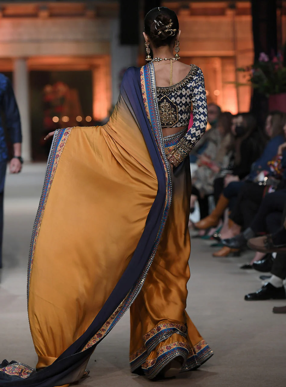 Sunheri Saree - Image 4
